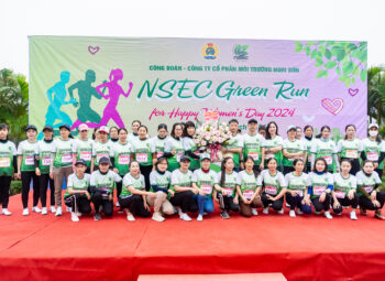 Công ty Cổ phần Môi trường Nghi Sơn tổ chức giải  NSEC Green Run for Happy woman’s day 2024